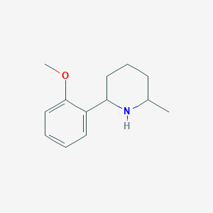 2-(2-Methoxyphenyl)-6-methylpiperidine