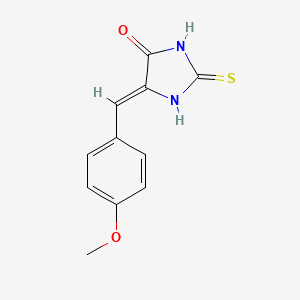 5-((4-Methoxyphenyl)methylene)-2-thioxo-4-imidazolidinone