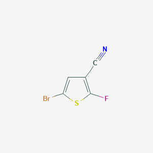 5-Bromo-2-fluorothiophene-3-carbonitrile