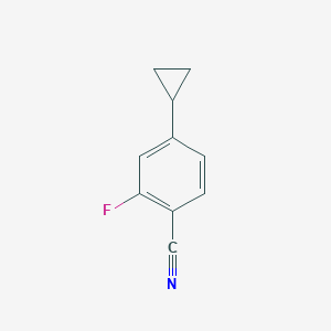 4-Cyclopropyl-2-fluorobenzonitrile