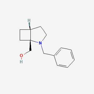 [(1R,5R)-2-benzyl-2-azabicyclo[3.2.0]heptan-1-yl]methanol