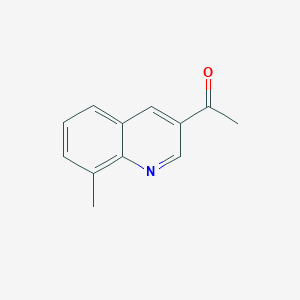 1-(8-Methyl-3-quinolyl)ethanone