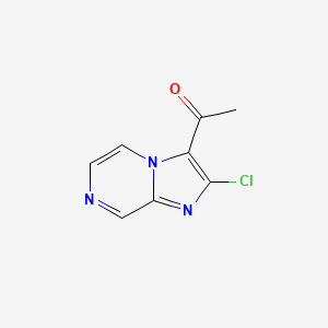 1-(2-Chloroimidazo[1,2-a]pyrazin-3-yl)ethanone