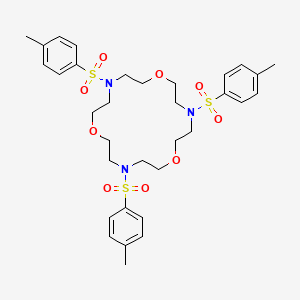 4,10,16-Tris[(4-methylphenyl)sulfonyl]-1,7,13-trioxa-4,10,16-triazacyclooctadecane