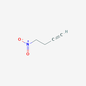 molecular formula C4H5NO2 B11717481 4-Nitro-1-butyne CAS No. 1296868-24-0