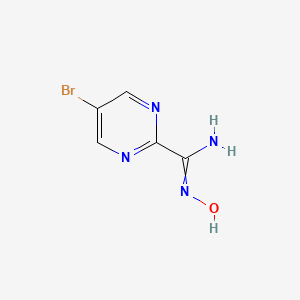 5-bromo-N-hydroxypyrimidine-2-carboximidamide