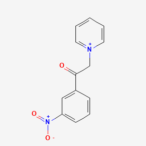 1-[2-(3-Nitrophenyl)-2-oxoethyl]pyridinium