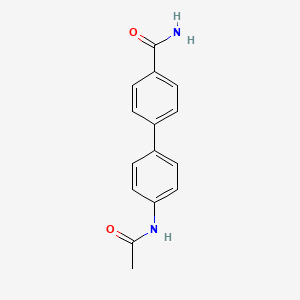 4'-Acetamidobiphenyl-4-carboxamide