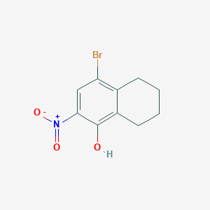 4-Bromo-2-nitro-5,6,7,8-tetrahydronaphthalen-1-ol