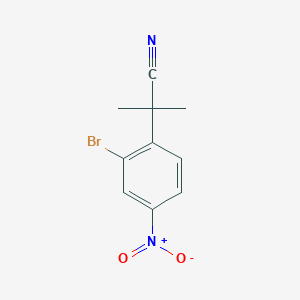 2-(2-Bromo-4-nitro-phenyl)-2-methyl-propionitrile