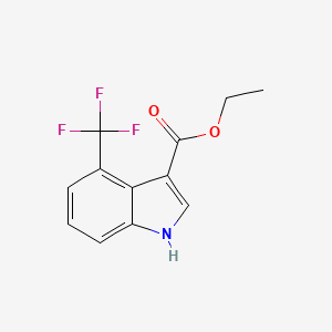 Ethyl 4-(Trifluoromethyl)indole-3-carboxylate