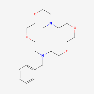 7-Benzyl-16-methyl-1,4,10,13-tetraoxa-7,16-diazacyclooctadecane