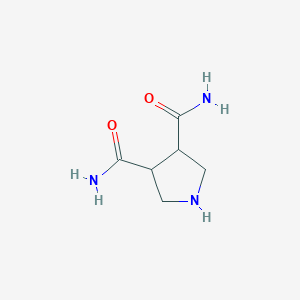 Pyrrolidine-3,4-dicarboxamide