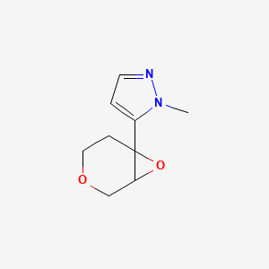 5-{3,7-dioxabicyclo[4.1.0]heptan-6-yl}-1-methyl-1H-pyrazole