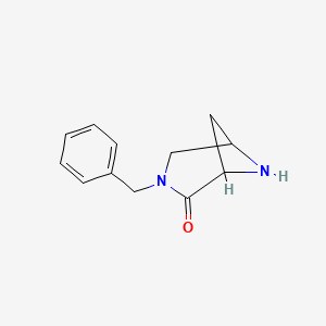 3-Benzyl-3,6-diazabicyclo[3.1.1]heptan-2-one