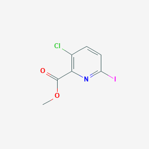 Methyl 3-chloro-6-iodopicolinate