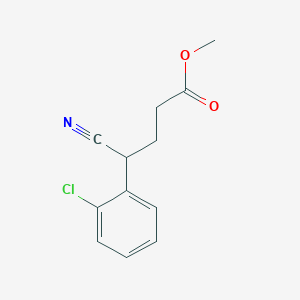 Methyl 4-(2-Chlorophenyl)-4-cyanobutyrate