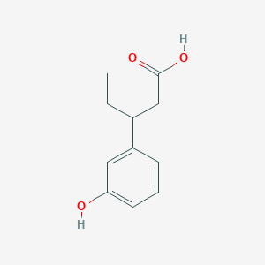 3-(3-Hydroxyphenyl)pentanoic acid