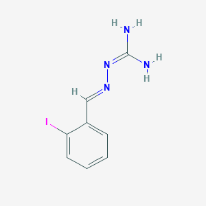 2-(2-Iodobenzylidene)hydrazine-1-carboximidamide