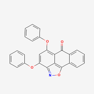 3,5-diphenoxy-6H-anthra[1,9-cd]isoxazol-6-one