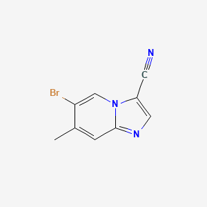 6-Bromo-7-methylimidazo[1,2-a]pyridine-3-carbonitrile