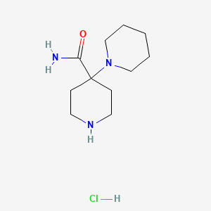 [1,4'-Bipiperidine]-4'-carboxamide monohydrochloride