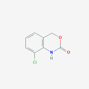 molecular formula C8H6ClNO2 B11718245 8-Chloro-1H-benzo[d][1,3]oxazin-2(4H)-one 