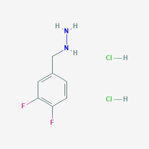 (3,4-Difluorobenzyl)hydrazine dihydrochloride