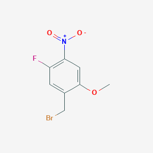 2-(Bromomethyl)-4-fluoro-5-nitroanisole