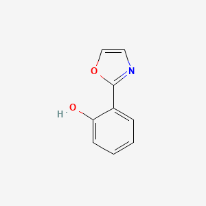 molecular formula C9H7NO2 B11718291 Phenol, 2-(2-oxazolyl)- CAS No. 109604-76-4