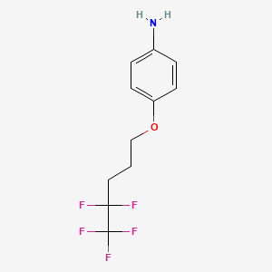 4-(4,4,5,5,5-Pentafluoropentoxy)aniline