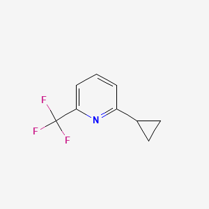 2-Cyclopropyl-6-(trifluoromethyl)pyridine