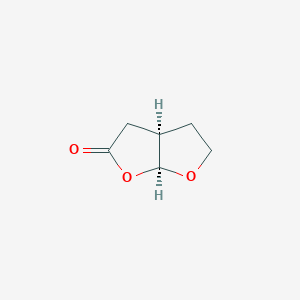 Furo[2,3-b]furan-2(3H)-one, tetrahydro-, cis-