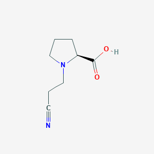 L-Proline, 1-(2-cyanoethyl)-