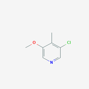 molecular formula C7H8ClNO B11718472 3-Chloro-5-methoxy-4-methylpyridine 