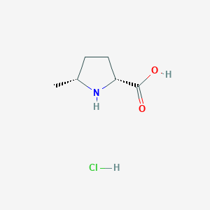 (2R,5R)-5-Methylpyrrolidine-2-carboxylic acid hydrochloride