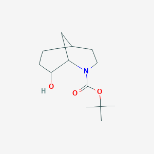 Tert-butyl 8-hydroxy-2-azabicyclo[3.3.1]nonane-2-carboxylate