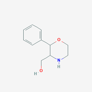 (2-Phenylmorpholin-3-yl)methanol