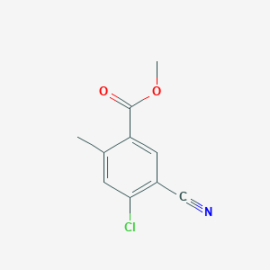 Methyl 4-chloro-5-cyano-2-methylbenzoate