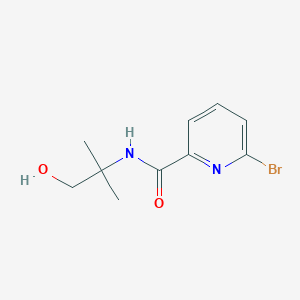 6-bromo-N-(1-hydroxy-2-methylpropan-2-yl)picolinamide