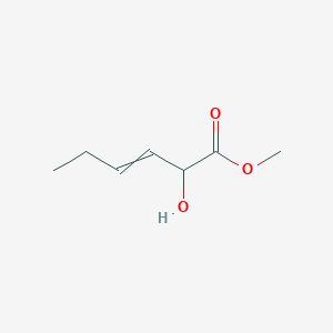 Methyl 2-hydroxyhex-3-enoate