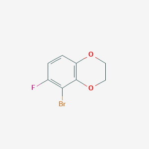 5-Bromo-6-fluoro-2,3-dihydro-1,4-benzodioxine