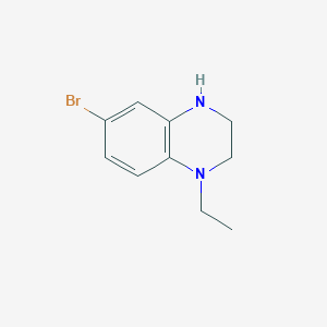 6-Bromo-1-ethyl-1,2,3,4-tetrahydroquinoxaline