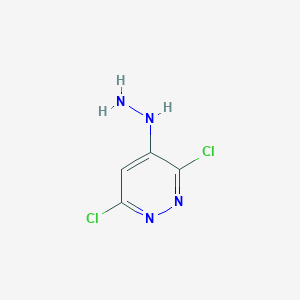 3,6-Dichloro-4-hydrazinylpyridazine