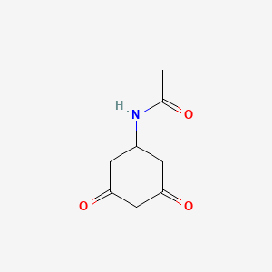 molecular formula C8H11NO3 B11718809 N-(3,5-dioxocyclohexyl)acetamide 