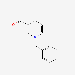 Ethanone, 1-[1,4-dihydro-1-(phenylmethyl)-3-pyridinyl]-