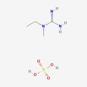 N-ethyl-N-methylguanidine; sulfuric acid