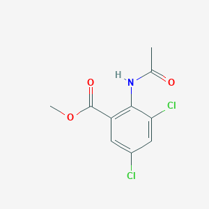 Methyl 3,5-dichloro-2-acetamidobenzoate