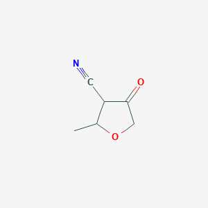 2-Methyl-4-oxooxolane-3-carbonitrile