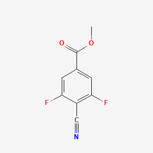 Methyl 4-cyano-3,5-difluorobenzoate